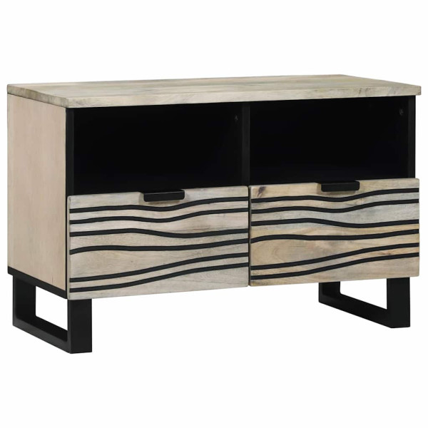Szafka Pod TV Szafka Pod Telewizor RTV Drewniana Półka 70 x 33 x 46 cm 848740