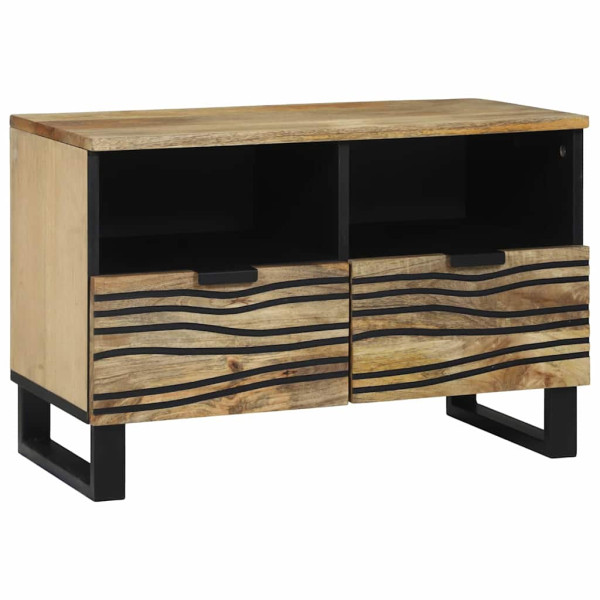 Szafka Pod TV Szafka Pod Telewizor RTV Drewniana Półka 70 x 33 x 46 cm 848785