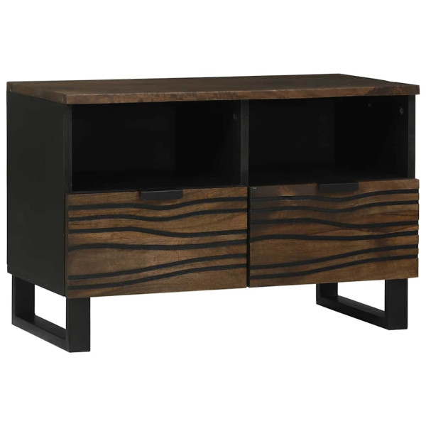 Szafka Pod TV Szafka Pod Telewizor RTV Drewniana Półka 70 x 33 x 46 cm 848732