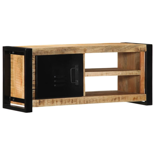 Szafka Pod TV Szafka Pod Telewizor RTV Drewniana Półka 80x30x35 cm 848755