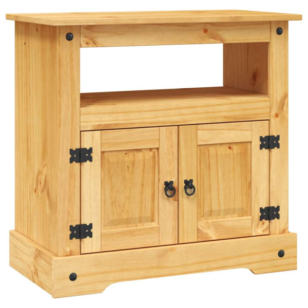 Szafka Pod TV Szafka Pod Telewizor RTV Drewniana Półka 80x43x78 cm 848770