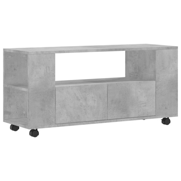 Szafka pod TV szarość betonu 102x34.5x43 cm 865099