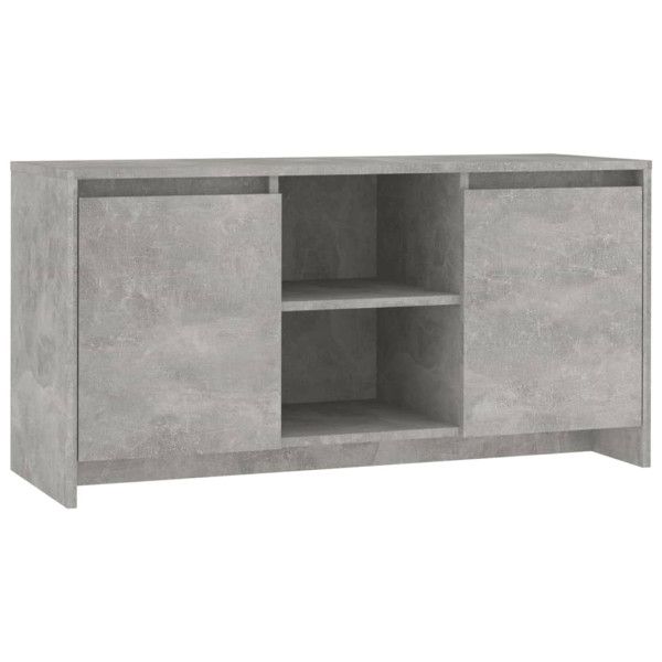 Szafka pod TV szarość betonu 102x37.5x52.5 cm 868236