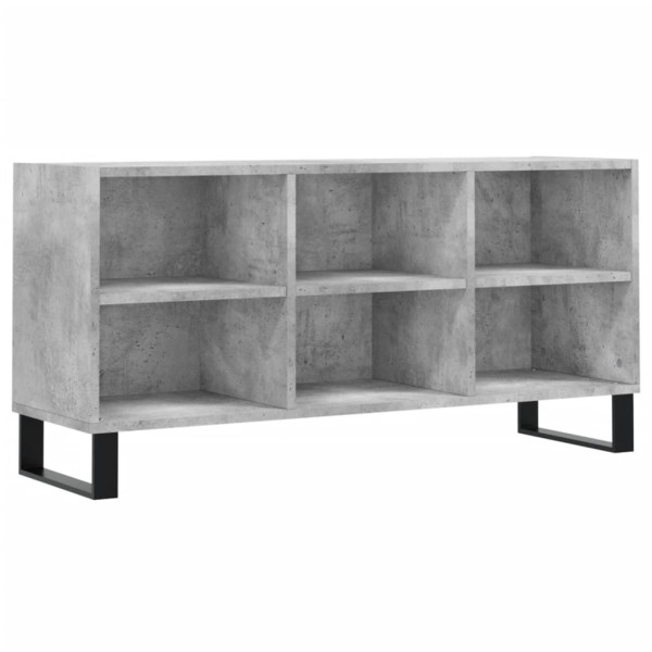 Szafka pod TV szarość betonu 103.5x30x50 cm 866577