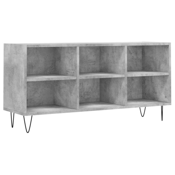 Szafka pod TV szarość betonu 103.5x30x50 cm 866889