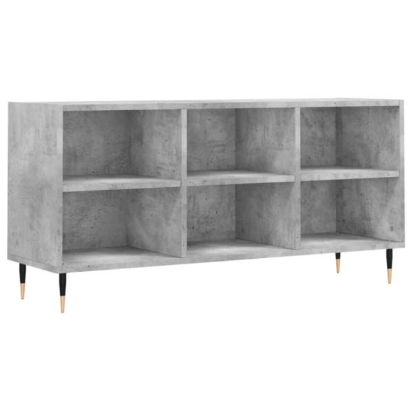 Szafka pod TV szarość betonu 103.5x30x50 cm 857662