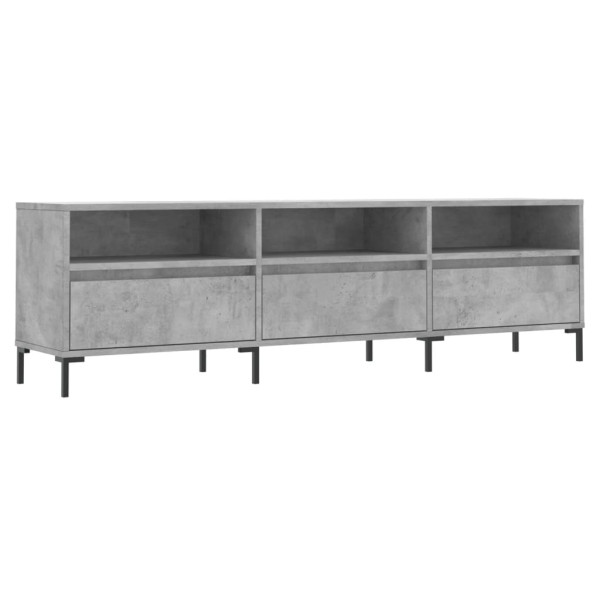 Szafka pod TV szarość betonu 150x30x44.5 cm 865110