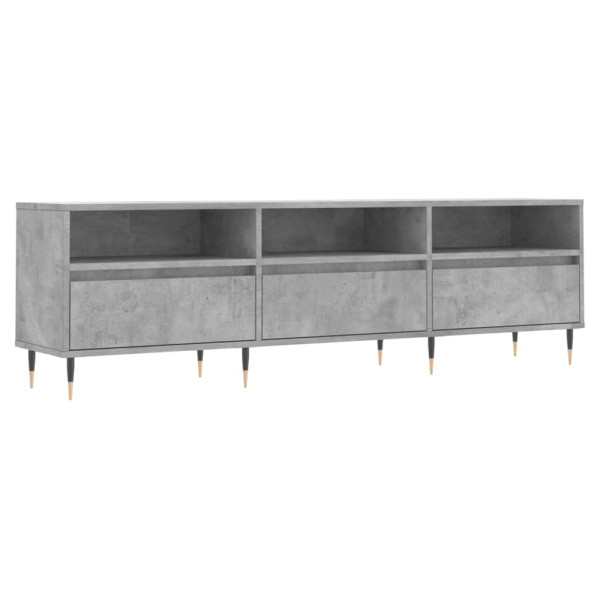 Szafka pod TV szarość betonu 150x30x44.5 cm 866530