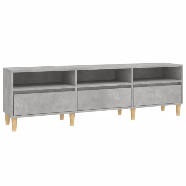 Szafka pod TV szarość betonu 150x30x44.5 cm 866565