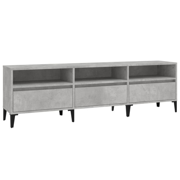 Szafka pod TV szarość betonu 150x30x44.5 cm 866613