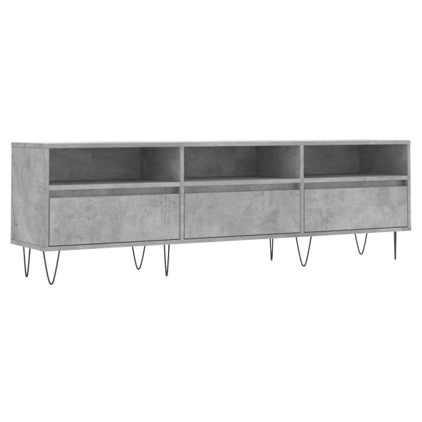 Szafka pod TV szarość betonu 150x30x44.5 cm 857682