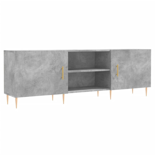 Szafka pod TV szarość betonu 150x30x50 cm 866521