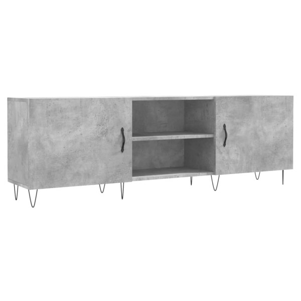 Szafka pod TV szarość betonu 150x30x50 cm 857761