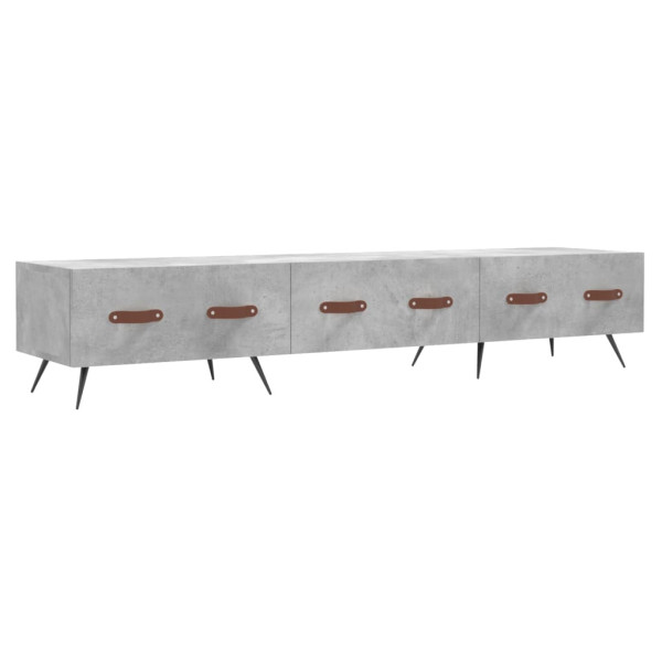 Szafka pod TV szarość betonu 150x36x30 cm 868021