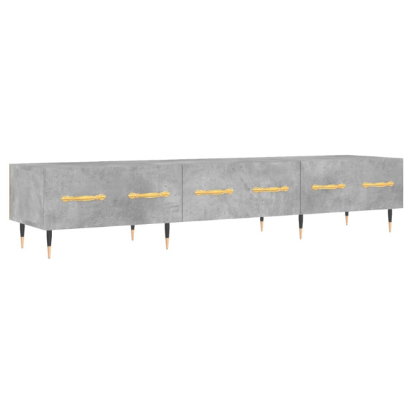 Szafka pod TV szarość betonu 150x36x30 cm 868089