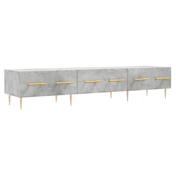 Szafka pod TV szarość betonu 150x36x30 cm 867947