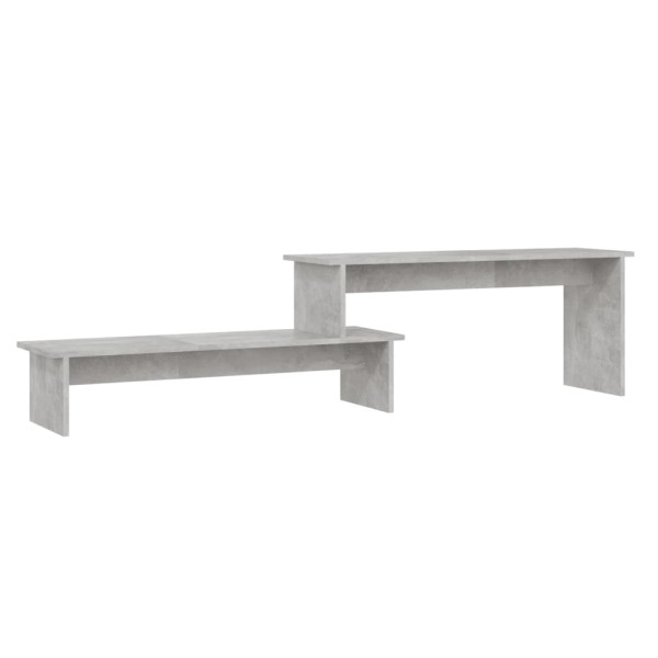 Szafka pod TV szarość betonu 180x30x43 cm 867436
