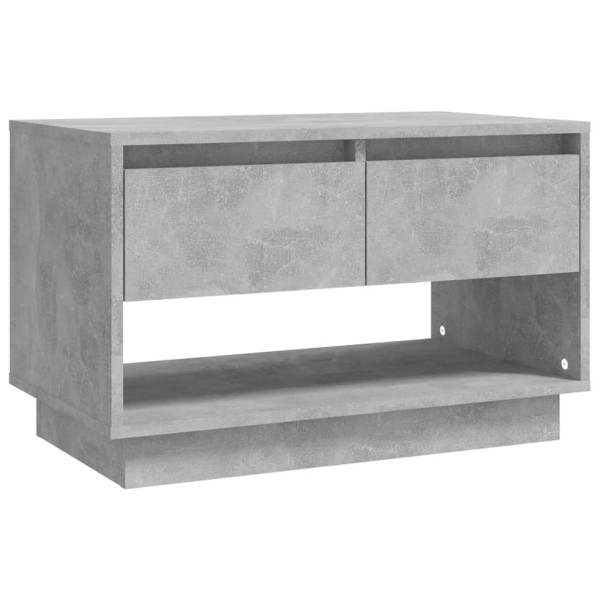 Szafka pod TV szarość betonu 70x41x44 cm 868565