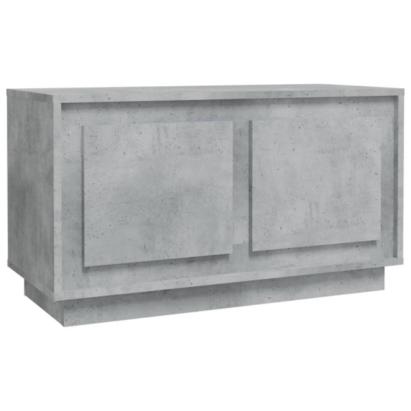 Szafka pod TV szarość betonu 80x35x45 cm 867094