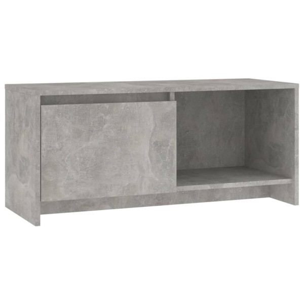Szafka pod TV szarość betonu 90x35x40 cm 868108