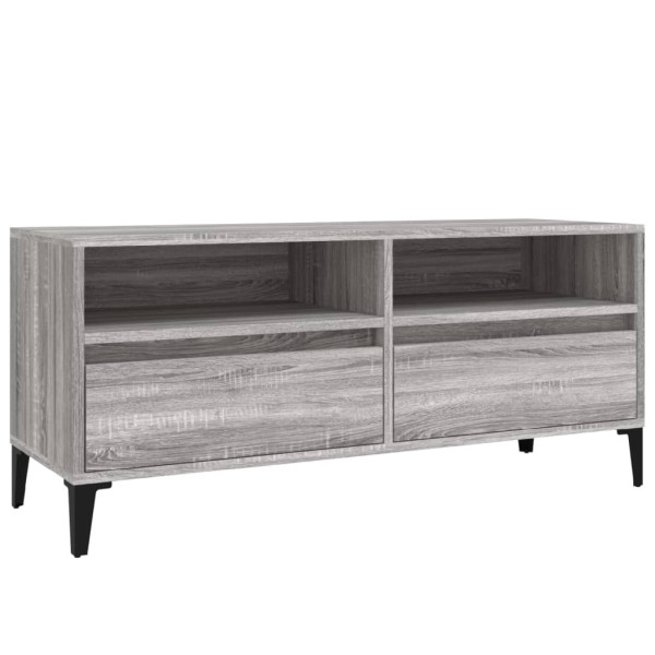 Szafka pod TV szary dąb sonoma 100x34.5x44.5 cm 866536