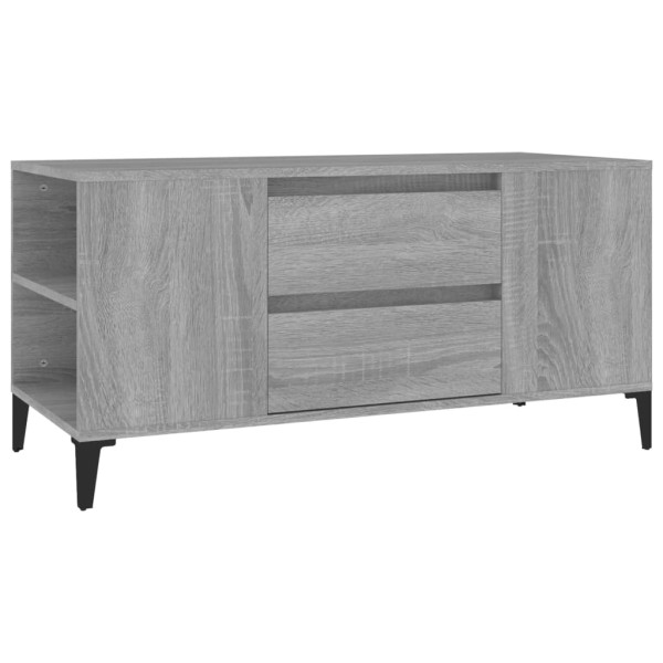 Szafka pod TV szary dąb sonoma 102x44.5x50 cm 857685