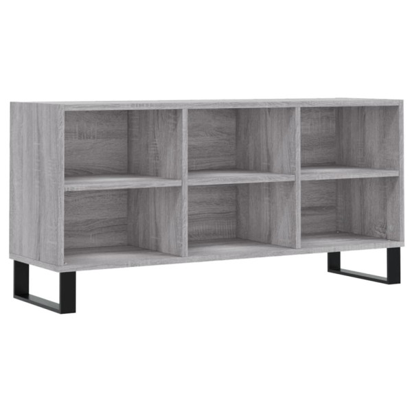 Szafka pod TV szary dąb sonoma 103.5x30x50 cm 866516
