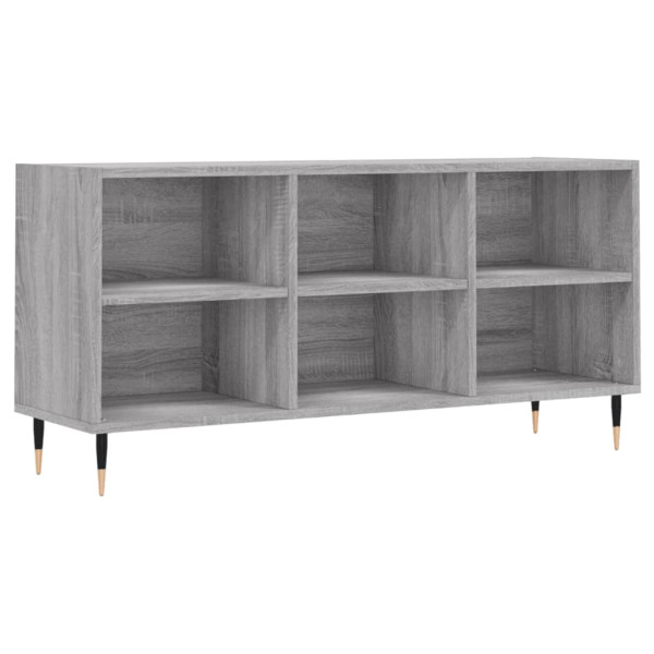 Szafka pod TV szary dąb sonoma 103.5x30x50 cm 857672