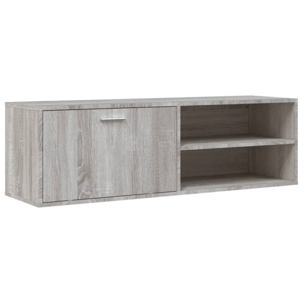 Szafka pod TV szary dąb sonoma 120x34x37 cm 867691