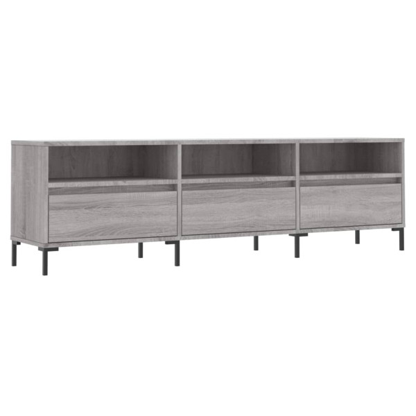 Szafka pod TV szary dąb sonoma 150x30x44.5 cm 865126
