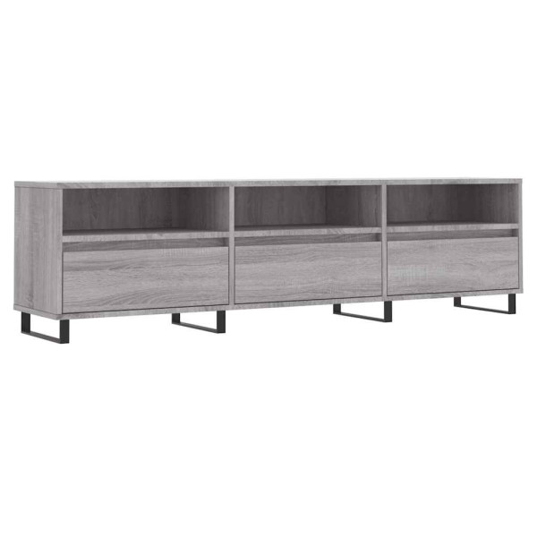Szafka pod TV szary dąb sonoma 150x30x44.5 cm 857586