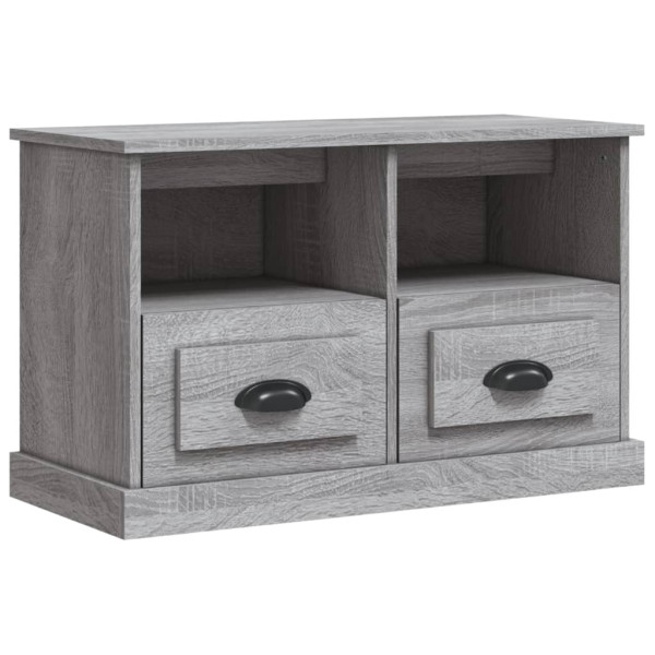 Szafka pod TV szary dąb sonoma 80x35x50 cm 866818