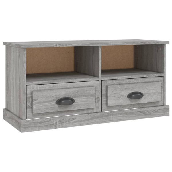 Szafka pod TV szary dąb sonoma 93x35.5x45 cm 866829