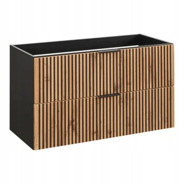 Szafka pod umywalkę 100 cm XILO BLACK 82-100 WOTAN 335712
