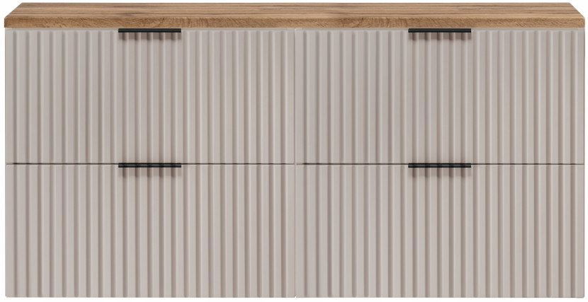 Szafka Pod Umywalkę 120 cm KASZMIR Wotan BLAT RYFLE FLOW 349742