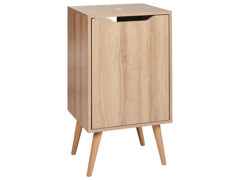 Szafka pod umywalkę 45 x 80 cm MDP jasny brąz 656790