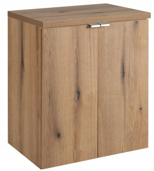 Szafka Pod Umywalkę 50 cm BLAT Dąb WISZĄCA 2D NOVA OAK 245162