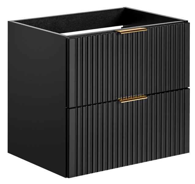 Szafka pod umywalkę 60 cm ADEL BLACK 126489