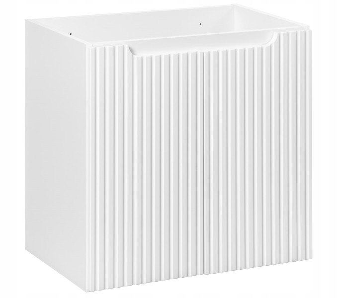 Szafka Pod Umywalkę 60 cm BIAŁA Wisząca RYFLE 2D NOVA WHITE 261785