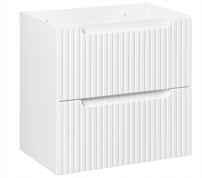 Szafka Pod Umywalkę 60 cm BIAŁA Wisząca RYFLE 2S NOVA WHITE 262821