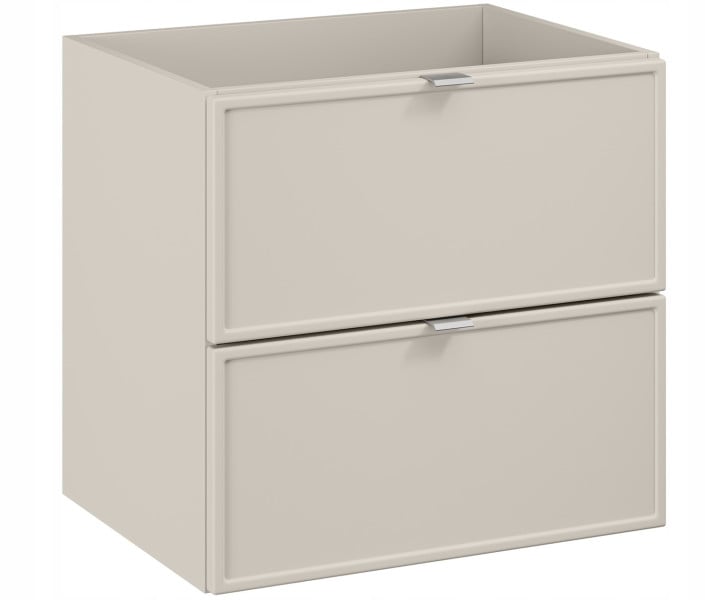 Szafka Pod Umywalkę 60 cm KASZMIR Wisząca 2 Szuflady BELLA 385318