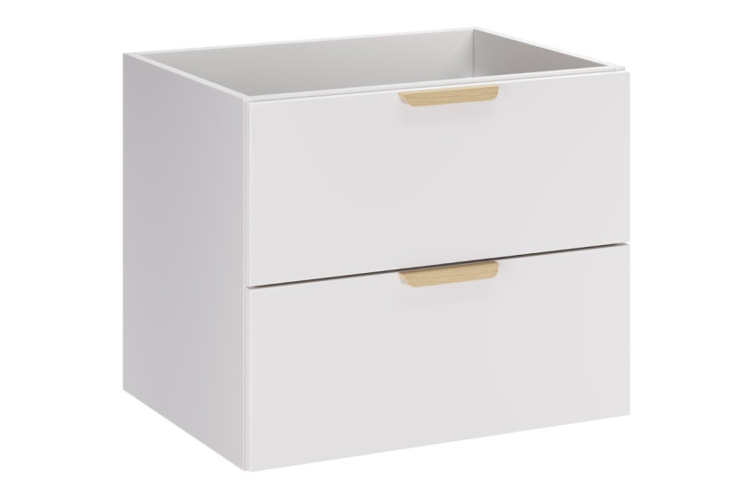 Szafka pod umywalkę 60cm 2 szuflady ASTER WHITE 82-60-46-2S 976707