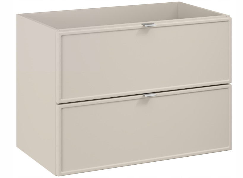 Szafka Pod Umywalkę 80 cm KASZMIR Wisząca 2 Szuflady BELLA 385317