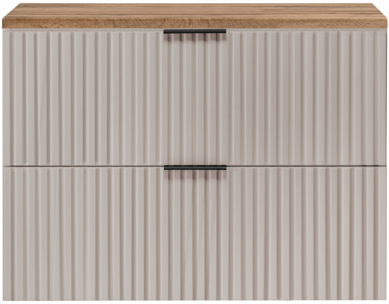 Szafka Pod Umywalkę 80 cm KASZMIR Wotan BLAT RYFLE FLOW 349738