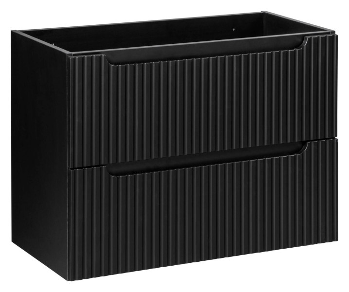 Szafka Pod Umywalkę 80 cm NOVA BLACK 303495