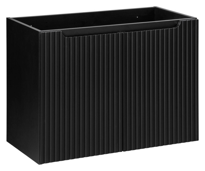 Szafka Pod Umywalkę 80 cm NOVA BLACK 303196