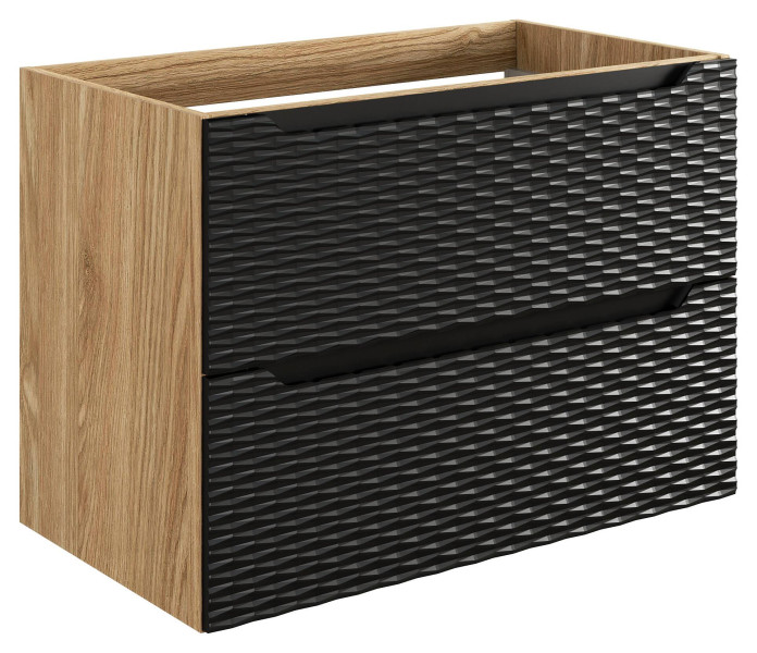 Szafka Pod Umywalkę 80 cm OCEAN BLACK 303496