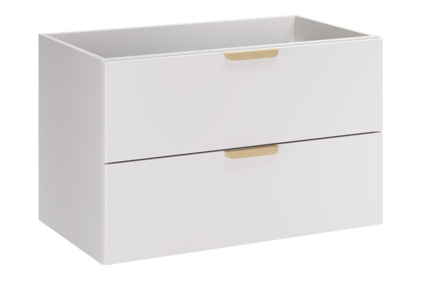 Szafka pod umywalkę 80cm 2 szuflady ASTER WHITE 82-80-46-2S 976979