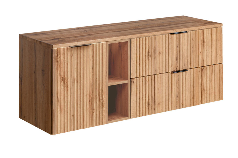 Szafka pod Umywalkę Adel Oak 140cm z Blatem 983980