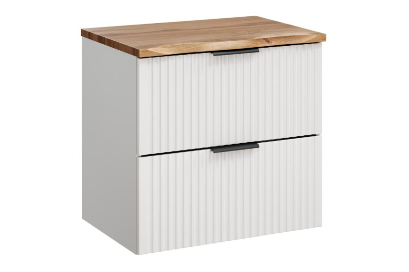 Szafka pod Umywalkę Adel White 60 cm z Blatem 983782